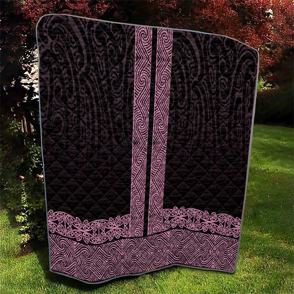 New Zealand Maori Kowhaiwhai Quilt Mawhero Maui and Mangopare