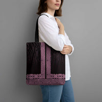 New Zealand Maori Kowhaiwhai Tote Bag Mawhero Maui and Mangopare - Polynesian Pride