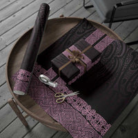 New Zealand Maori Kowhaiwhai Wrapping Paper Mawhero Maui and Mangopare - Polynesian Pride