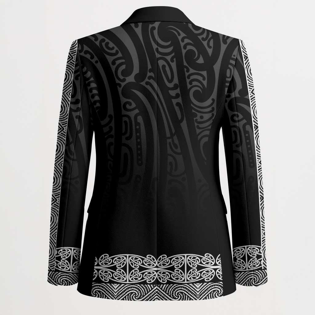 New Zealand Maori Kowhaiwhai Blazer Pango Maui and Mangopare - Polynesian Pride