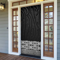 New Zealand Maori Kowhaiwhai Door Cover Pango Maui and Mangopare - Polynesian Pride