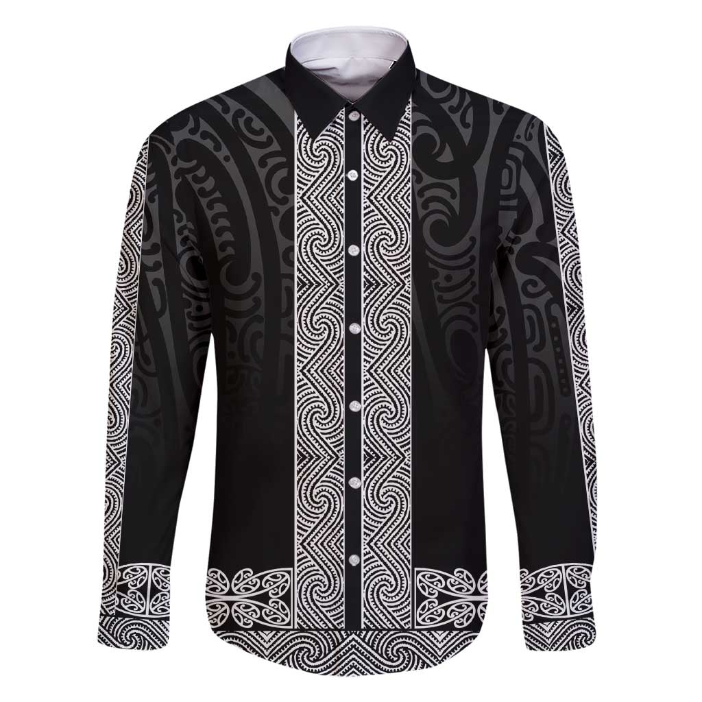 New Zealand Maori Kowhaiwhai Family Matching Short Sleeve Bodycon Dress and Hawaiian Shirt Pango Maui and Mangopare