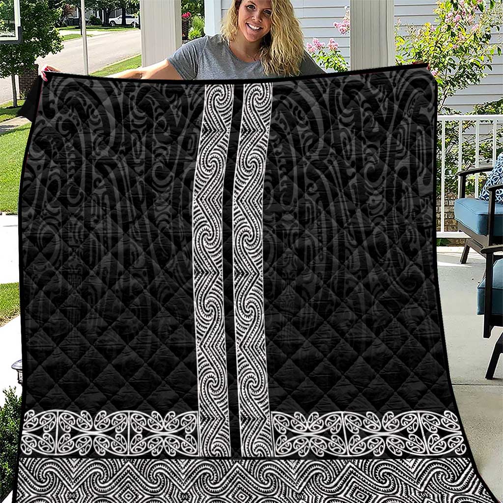 New Zealand Maori Kowhaiwhai Quilt Pango Maui and Mangopare