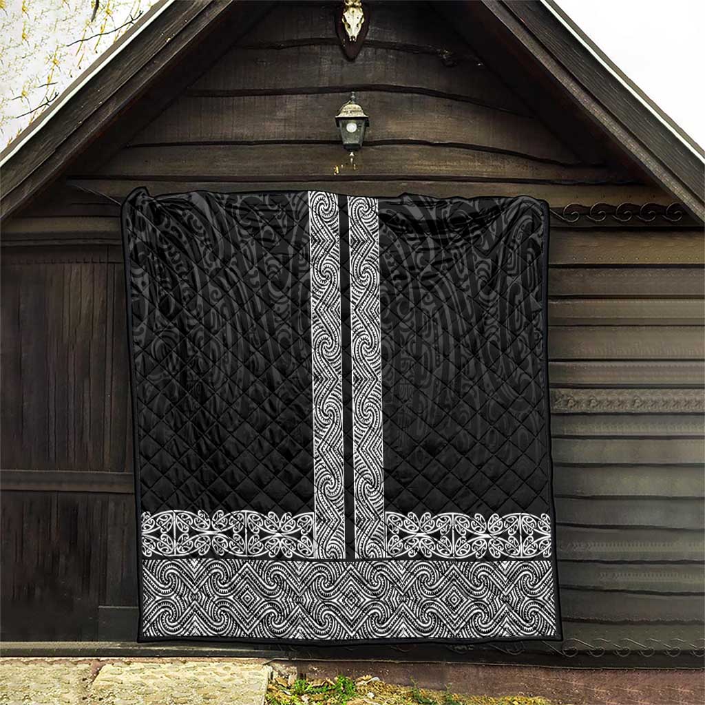 New Zealand Maori Kowhaiwhai Quilt Pango Maui and Mangopare
