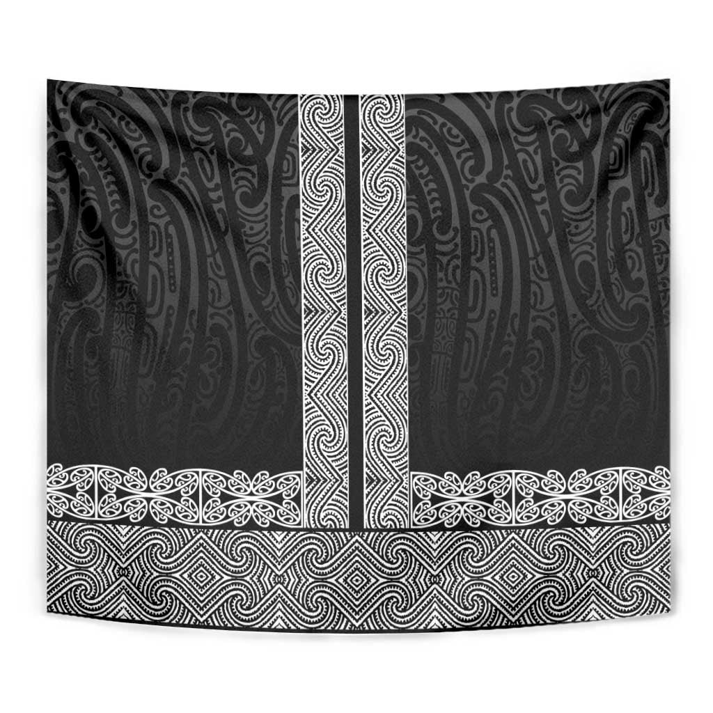 New Zealand Maori Kowhaiwhai Tapestry Pango Maui and Mangopare