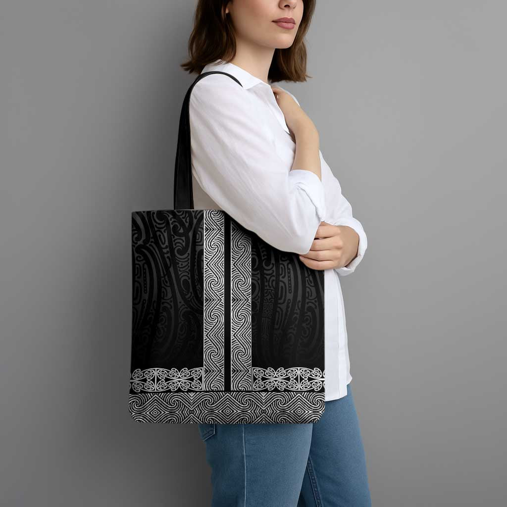 New Zealand Maori Kowhaiwhai Tote Bag Pango Maui and Mangopare - Polynesian Pride