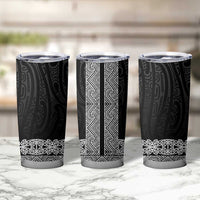 New Zealand Maori Kowhaiwhai Tumbler Cup Pango Maui and Mangopare