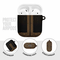 New Zealand Maori Kowhaiwhai AirPods Case Parauri Maui and Mangopare - Polynesian Pride