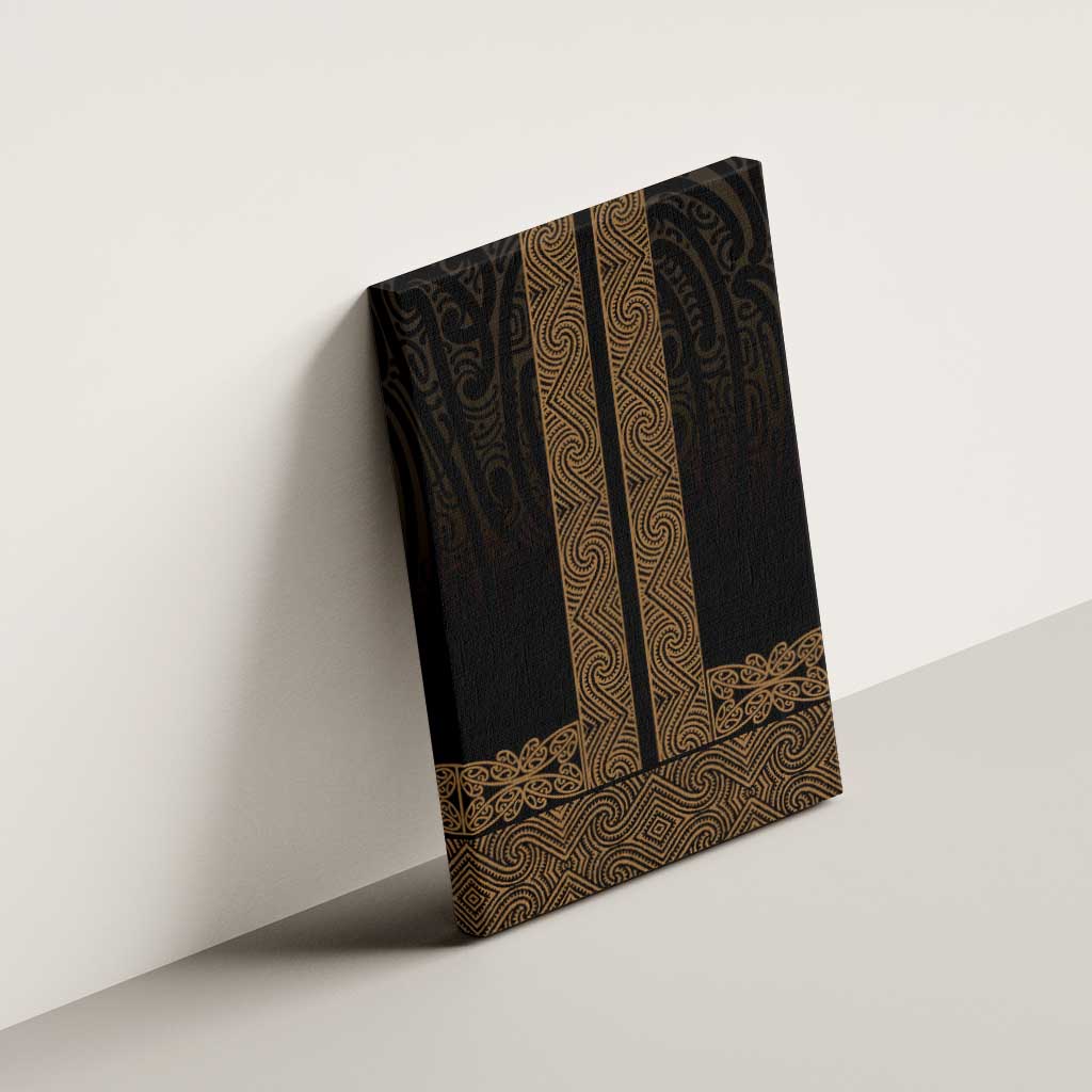 New Zealand Maori Kowhaiwhai Canvas Wall Art Parauri Maui and Mangopare