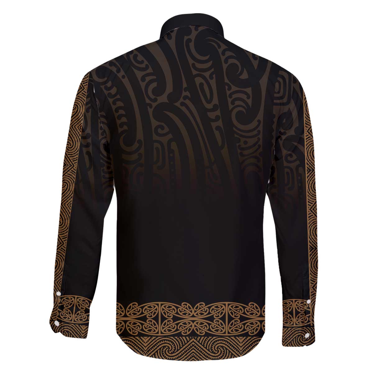 New Zealand Maori Kowhaiwhai Family Matching Off The Shoulder Long Sleeve Dress and Hawaiian Shirt Parauri Maui and Mangopare
