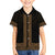 New Zealand Maori Kowhaiwhai Family Matching Summer Maxi Dress and Hawaiian Shirt Parauri Maui and Mangopare