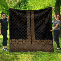 New Zealand Maori Kowhaiwhai Quilt Parauri Maui and Mangopare