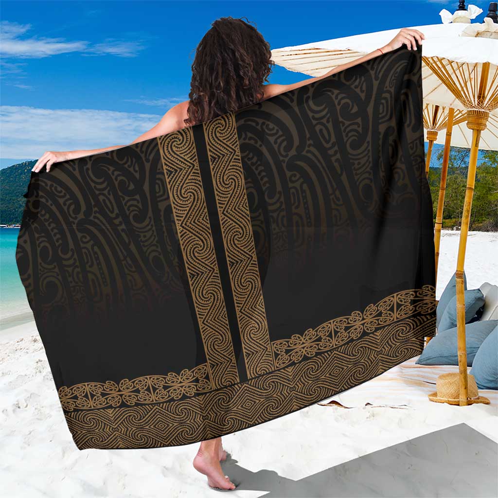 New Zealand Maori Kowhaiwhai Sarong Parauri Maui and Mangopare