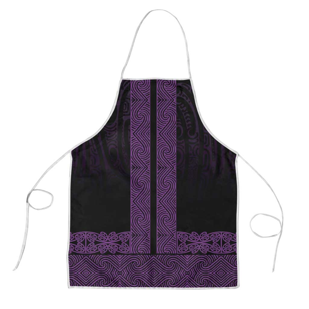 New Zealand Maori Kowhaiwhai Apron Waiporoporo Maui and Mangopare - Polynesian Pride