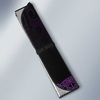 New Zealand Maori Kowhaiwhai Auto Sun Shade Waiporoporo Maui and Mangopare - Polynesian Pride