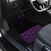 New Zealand Maori Kowhaiwhai Car Mats Waiporoporo Maui and Mangopare