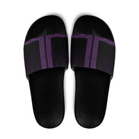 New Zealand Maori Kowhaiwhai Slide Sandals Waiporoporo Maui and Mangopare - Polynesian Pride