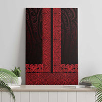 New Zealand Maori Kowhaiwhai Canvas Wall Art Whero Maui and Mangopare