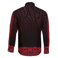 New Zealand Maori Kowhaiwhai Family Matching Off Shoulder Short Dress and Hawaiian Shirt Whero Maui and Mangopare