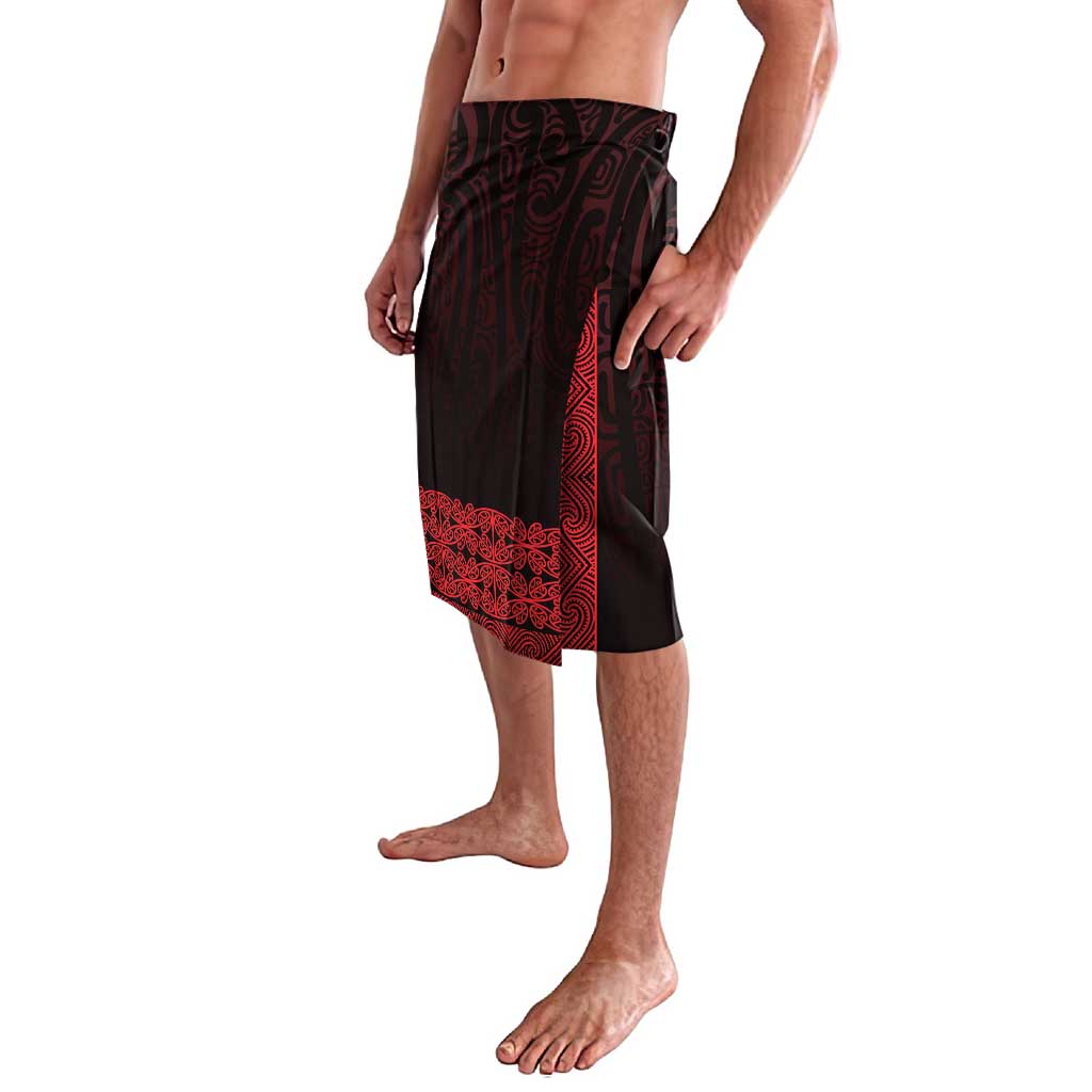 New Zealand Maori Kowhaiwhai Lavalava Whero Maui and Mangopare