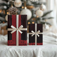 New Zealand Maori Kowhaiwhai Wrapping Paper Whero Maui and Mangopare - Polynesian Pride