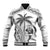 Custom Fiji Black Fern Baseball Jacket Maori Warroir with Fijian Masi Pattern