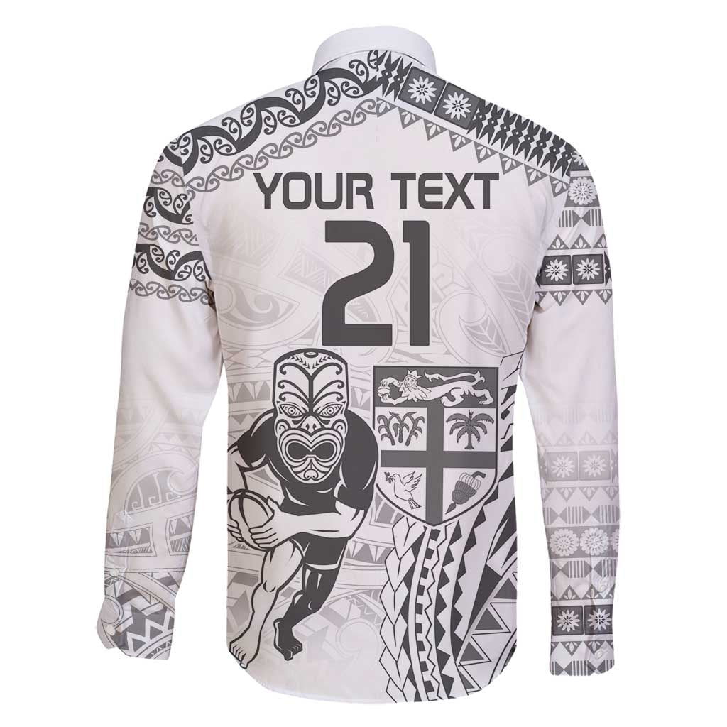 Custom Fiji Black Fern Family Matching Summer Maxi Dress and Hawaiian Shirt Maori Warroir with Fijian Masi Pattern