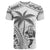 Custom Fiji Black Fern T Shirt Maori Warroir with Fijian Masi Pattern