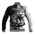 Custom Fiji New Zealand Baseball Jacket Maori mix Tapa Pattern Version