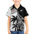 Custom Fiji New Zealand Family Matching Short Sleeve Bodycon Dress and Hawaiian Shirt Maori mix Tapa Pattern Version