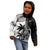 Custom Fiji New Zealand Kid Hoodie Maori mix Tapa Pattern Version