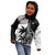 Custom Fiji New Zealand Kid Hoodie Maori mix Tapa Pattern Version