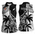 Custom Fiji New Zealand Women Sleeveless Polo Shirt Maori mix Tapa Pattern Version