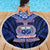 Custom Manu Samoa Sevens Rugby Beach Blanket Samoan Tribal Tattoo