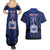 Custom Manu Samoa Sevens Rugby Couples Matching Summer Maxi Dress and Hawaiian Shirt Samoan Tribal Tattoo