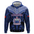 Custom Manu Samoa Sevens Rugby Hoodie Samoan Tribal Tattoo