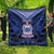 Custom Manu Samoa Sevens Rugby Quilt Samoan Tribal Tattoo