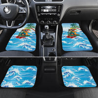 Funny Parrot Margarita Five O'clock Somewhere Car Mats