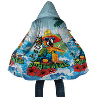 Funny Parrot Margarita Five O'clock Somewhere Cloak