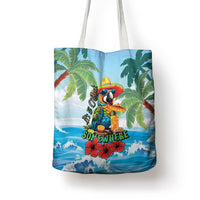 Funny Parrot Margarita Five O'clock Somewhere Tote Bag