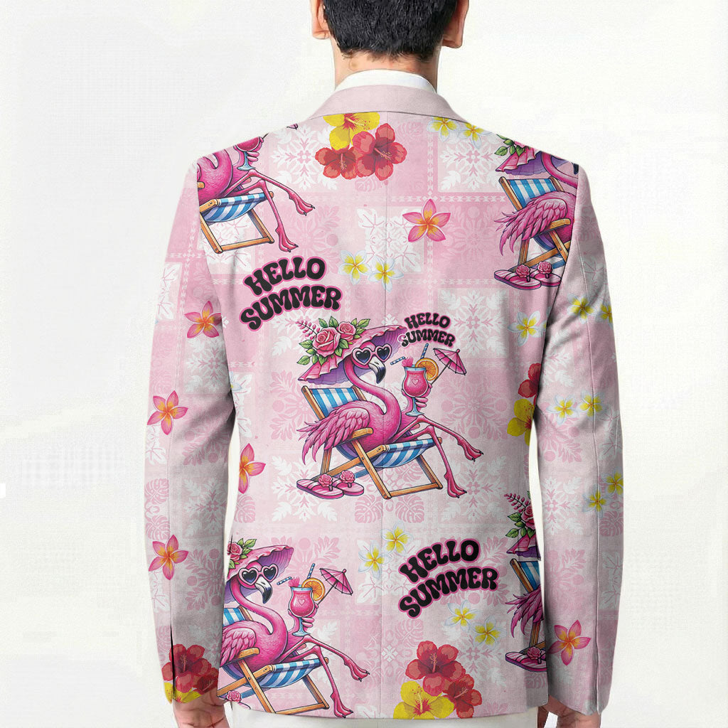 Hawaii Flamingo Hello Summer Blazer Hawaiian Quilt Pattern