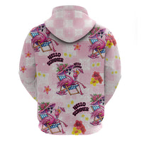 Hawaii Flamingo Hello Summer Hoodie Hawaiian Quilt Pattern