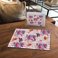 Hawaii Flamingo Hello Summer Puzzle Hawaiian Quilt Pattern