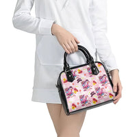 Hawaii Flamingo Hello Summer Shoulder Handbag Hawaiian Quilt Pattern