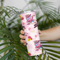 Hawaii Flamingo Hello Summer Skinny Tumbler Hawaiian Quilt Pattern