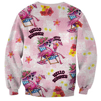 Hawaii Flamingo Hello Summer Sweatshirt Hawaiian Quilt Pattern