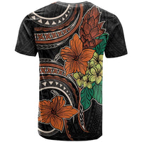 Vintage Hibiscus Pacific Floral T Shirt