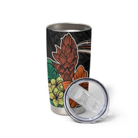 Vintage Hibiscus Pacific Floral Tumbler Cup LT9 - Polynesian Pride
