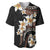 Vintage Plumeria Pacific Floral Baseball Jersey