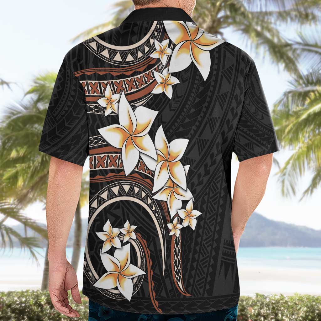 Vintage Plumeria Pacific Floral Hawaiian Shirt LT9 - Polynesian Pride